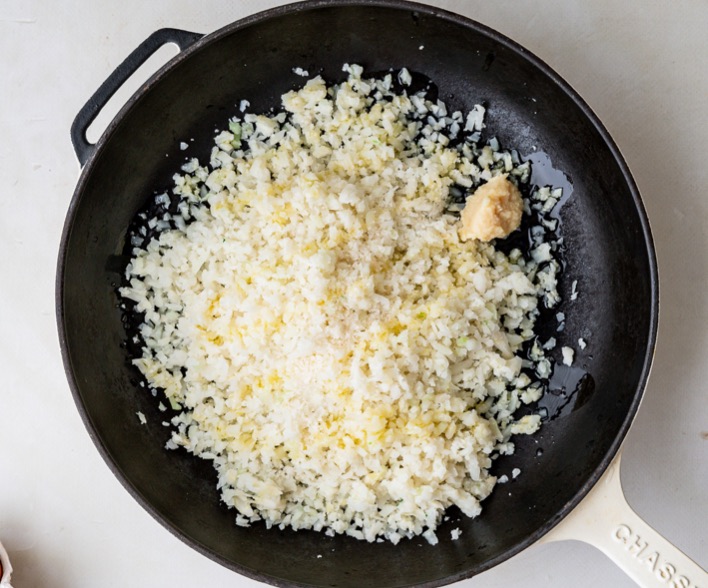 Hot and Sour Eggplant Curry with Cauliflower Rice